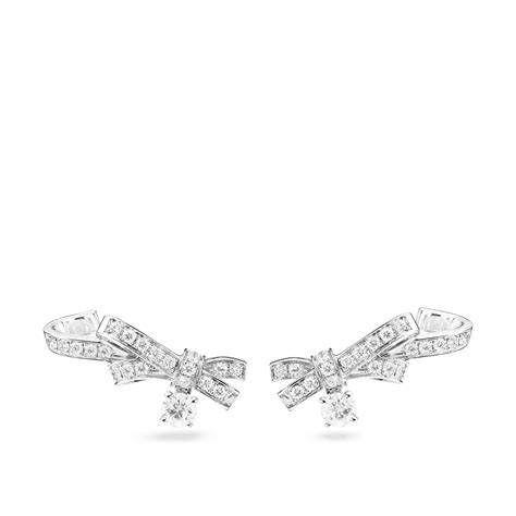 chanel ruban earrings